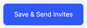 Save and send invite button
